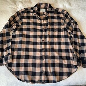 Abercrombie Boyfriend Flannel Shirt